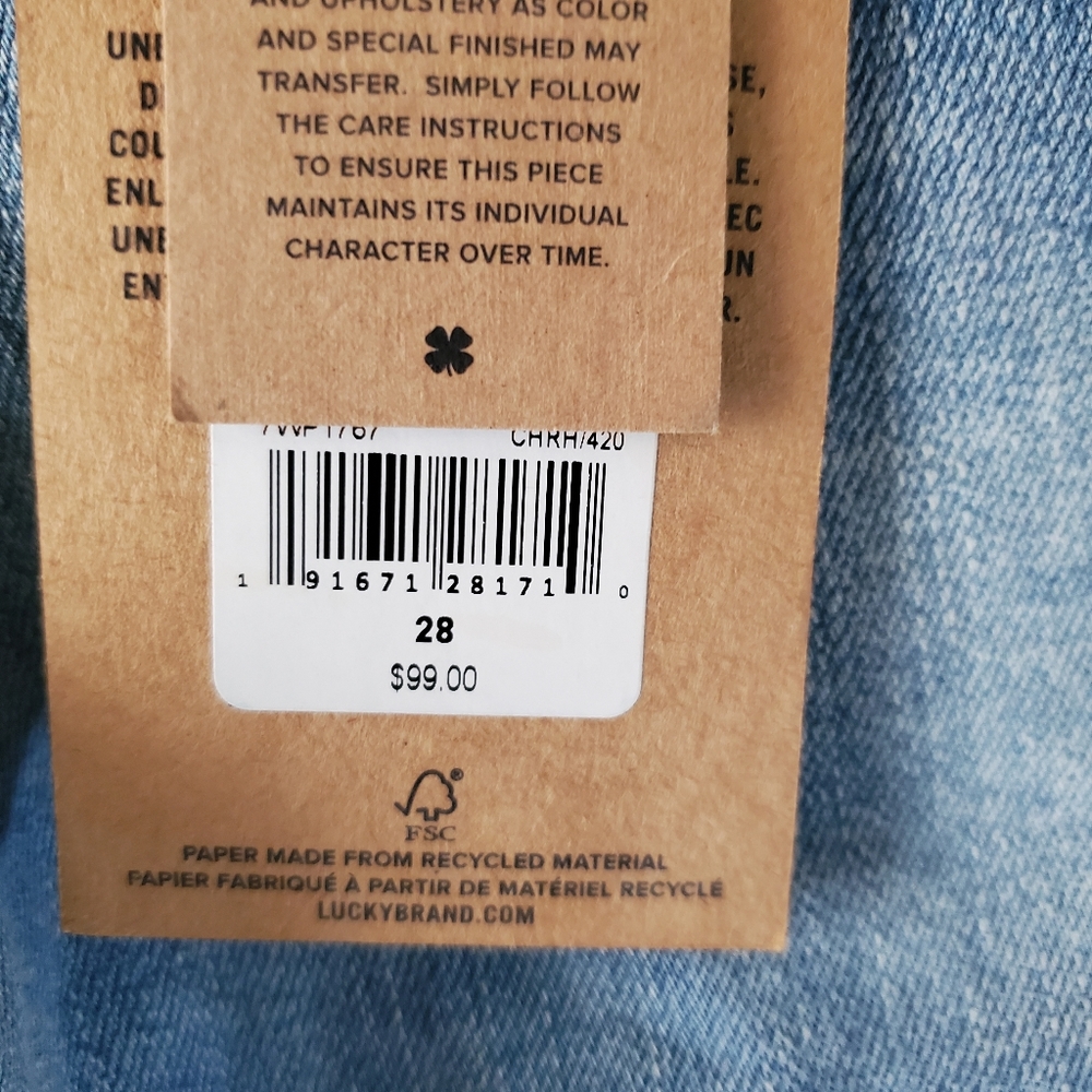 Lucky Brand Light Wash Mid Rise Lolita Skinny Jean - Picture 4 of 5